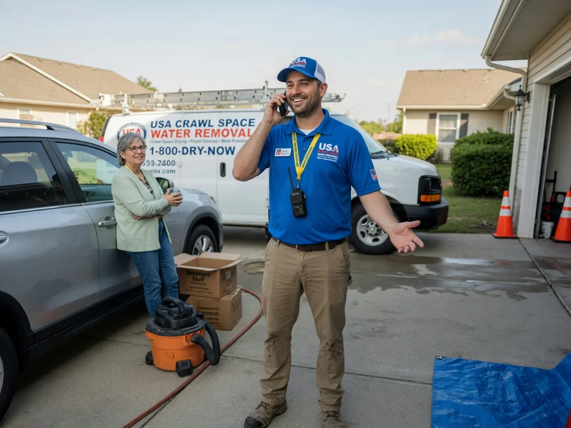 Crawl Space Water Removal Ulm, AR FAQs